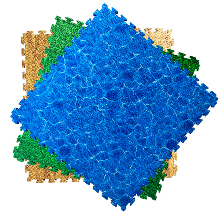 Soft Non-Toxic Extra Thick Interlocking Foam Exercise Flooring Mat for Babies and Toddlers