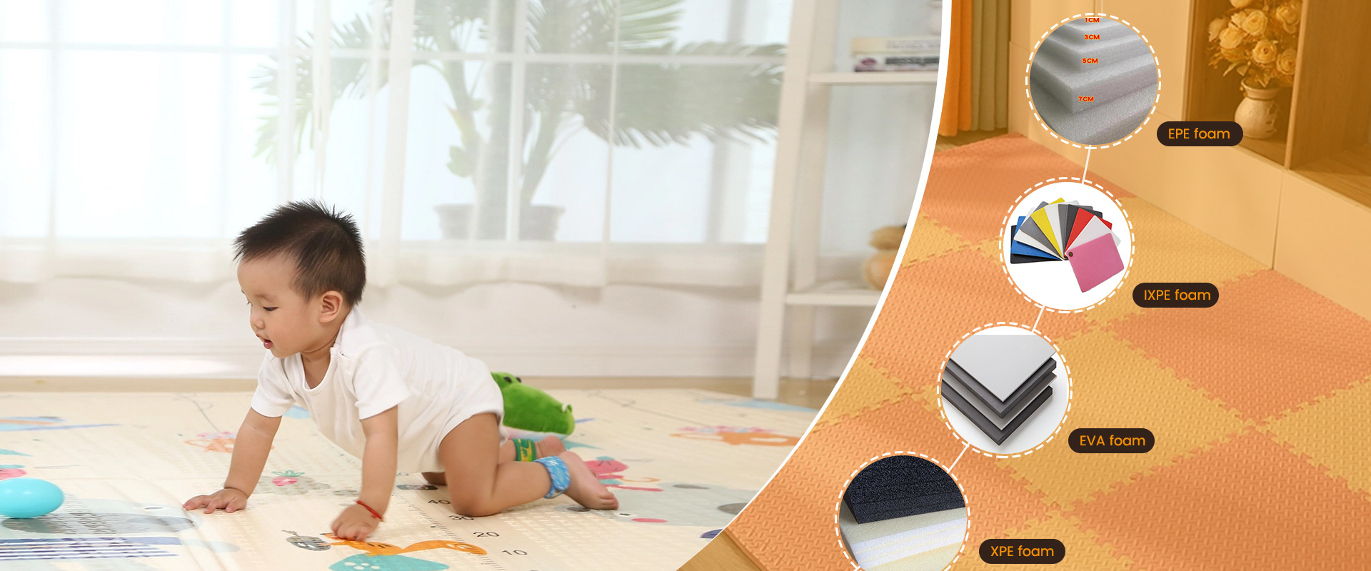 Tatami Puzzle Mats