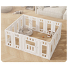 Spliceable Fence Visible Pet Cage Indoor Pet Cat Dog Fence