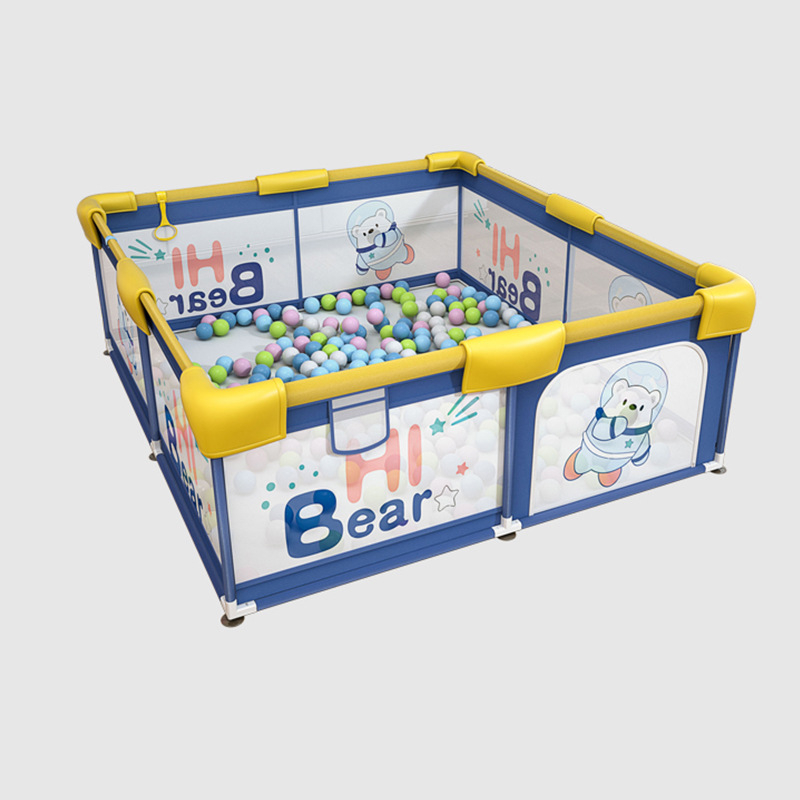 300D Oxford Cloth Portable Baby Playpen Safety Play Yard Fence 