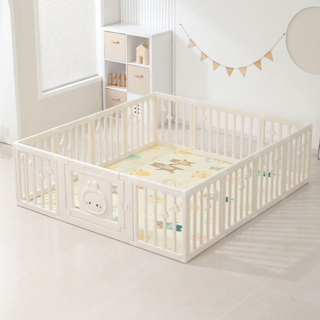 Memizo Plastic Baby Trend Adult Care Fence Rabbit Baby Playpen