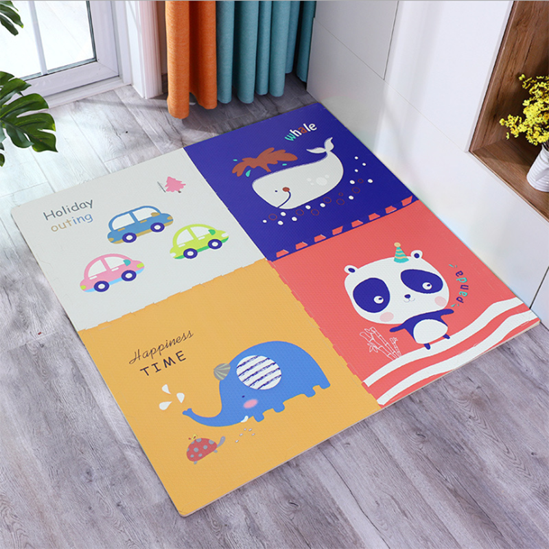 Educational Toy Games Mat Dinosaur Cartoon Printed Baby Play Mat EVA Foam Puzzle Mat