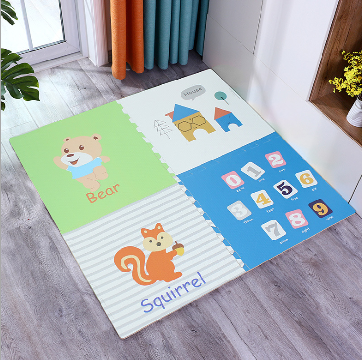Thickened Anti Falling Children's Foam Floor Mat Sound Insulation Crawling Puzzle Mat