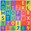 Educational EVA Puzzle Mats with Numbers and Letters