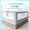 Manufacturer wholesale bed fence, baby anti fall protective fence, baby bed edge guard, vertical lifting bed guardrail