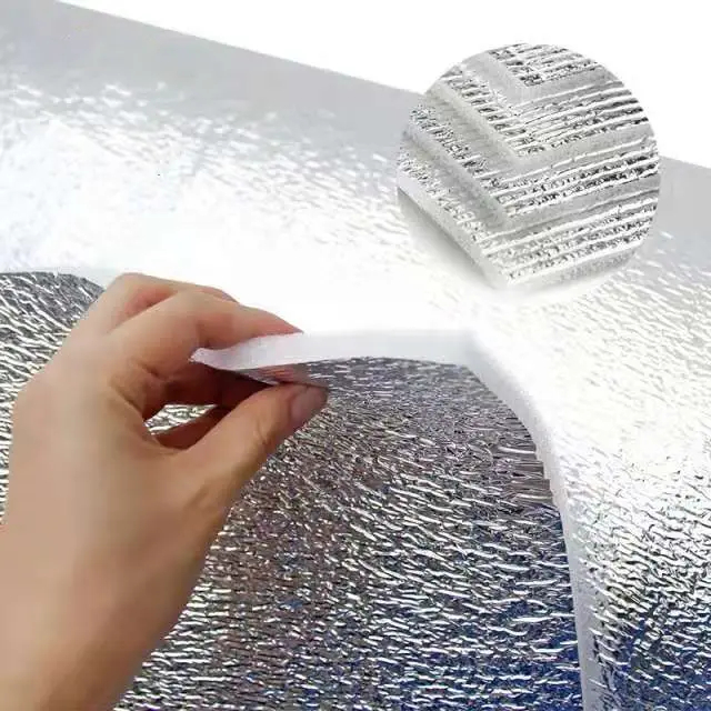 Sound Proofing Bubble Aluminum Foil Thermal Insulation XPE Foam Pad