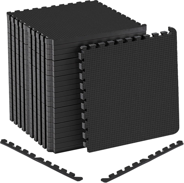 Gym Equipment Interlocking Soft EVA Foam Puzzle Exercise Mat 