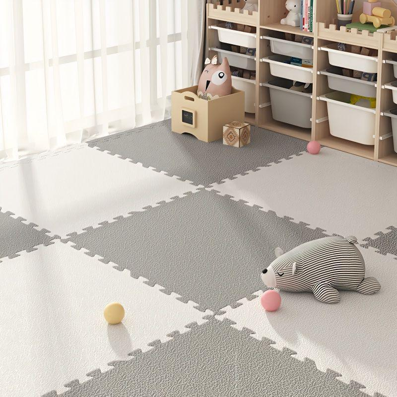 Thick Foam Interlocking Floor Mats Soft Non-Toxic Solid Colored Baby Playmat Puzzle Mat