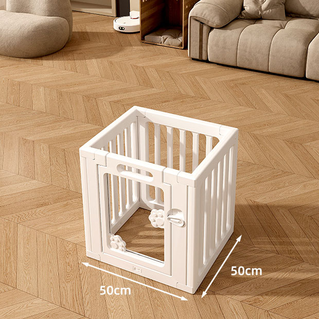 Indoor Panoramic Transparent Acrylic Splicing Pet Dog Cat Fence