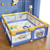 Oxford Fabric Stainless Steel Pipe All View Baby Play Fence Playpen
