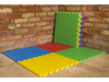 EVA Foam Exercise Interlocking Mat Coloured Floor Puzzle Mat 4PCS Set 