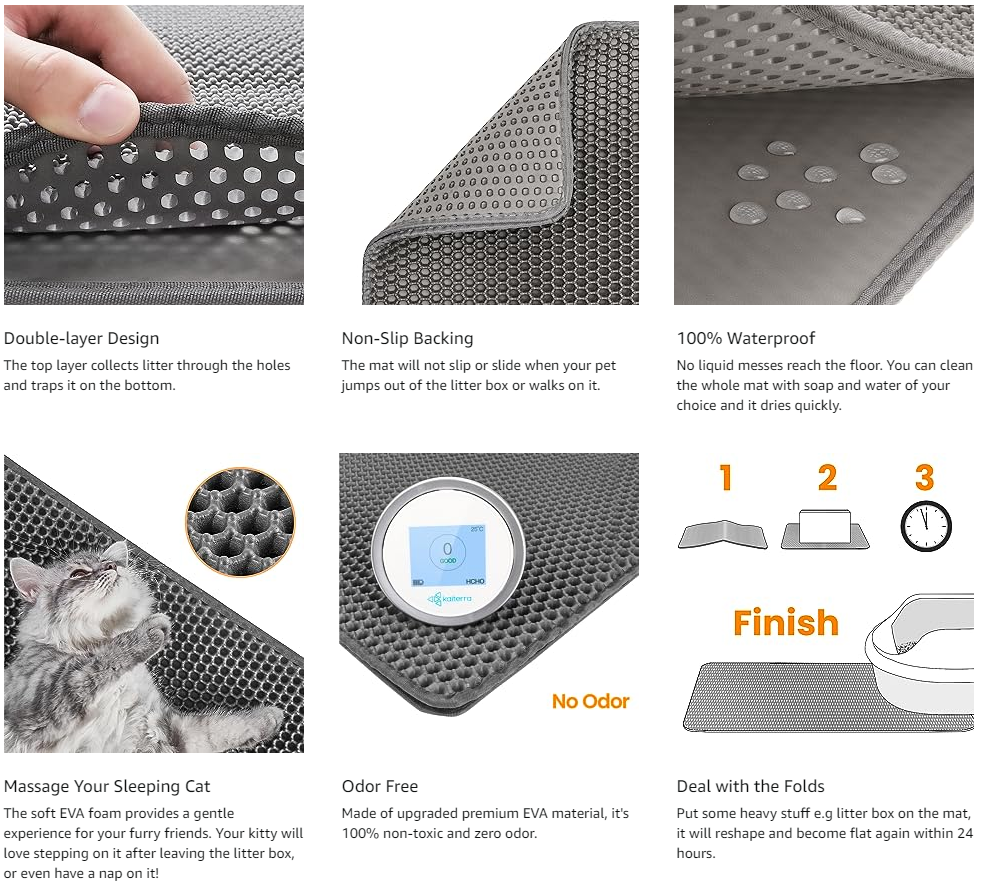 Anti Splash Cat Litter Mat