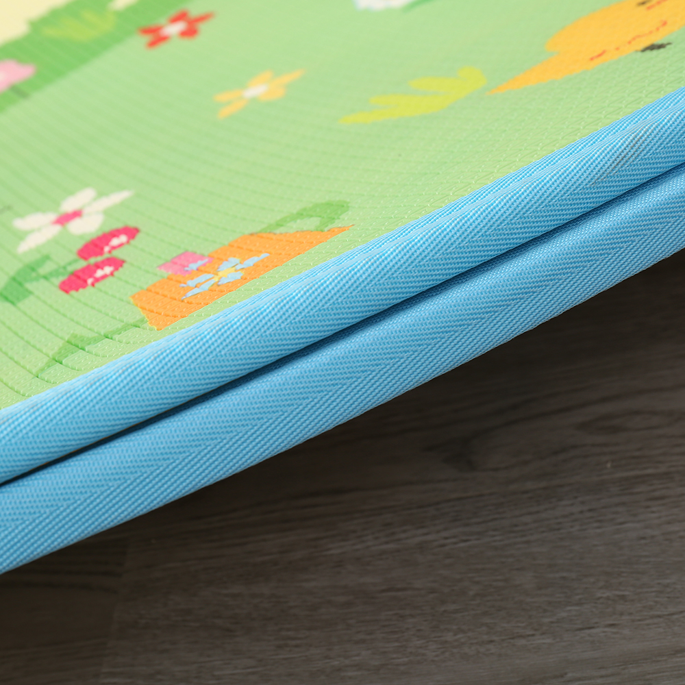 XPE Folding Rolling Play Mat Cartoon Printed Carpet Crawling Game Play Mat