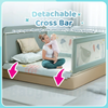 Manufacturer wholesale bed fence, baby anti fall protective fence, baby bed edge guard, vertical lifting bed guardrail