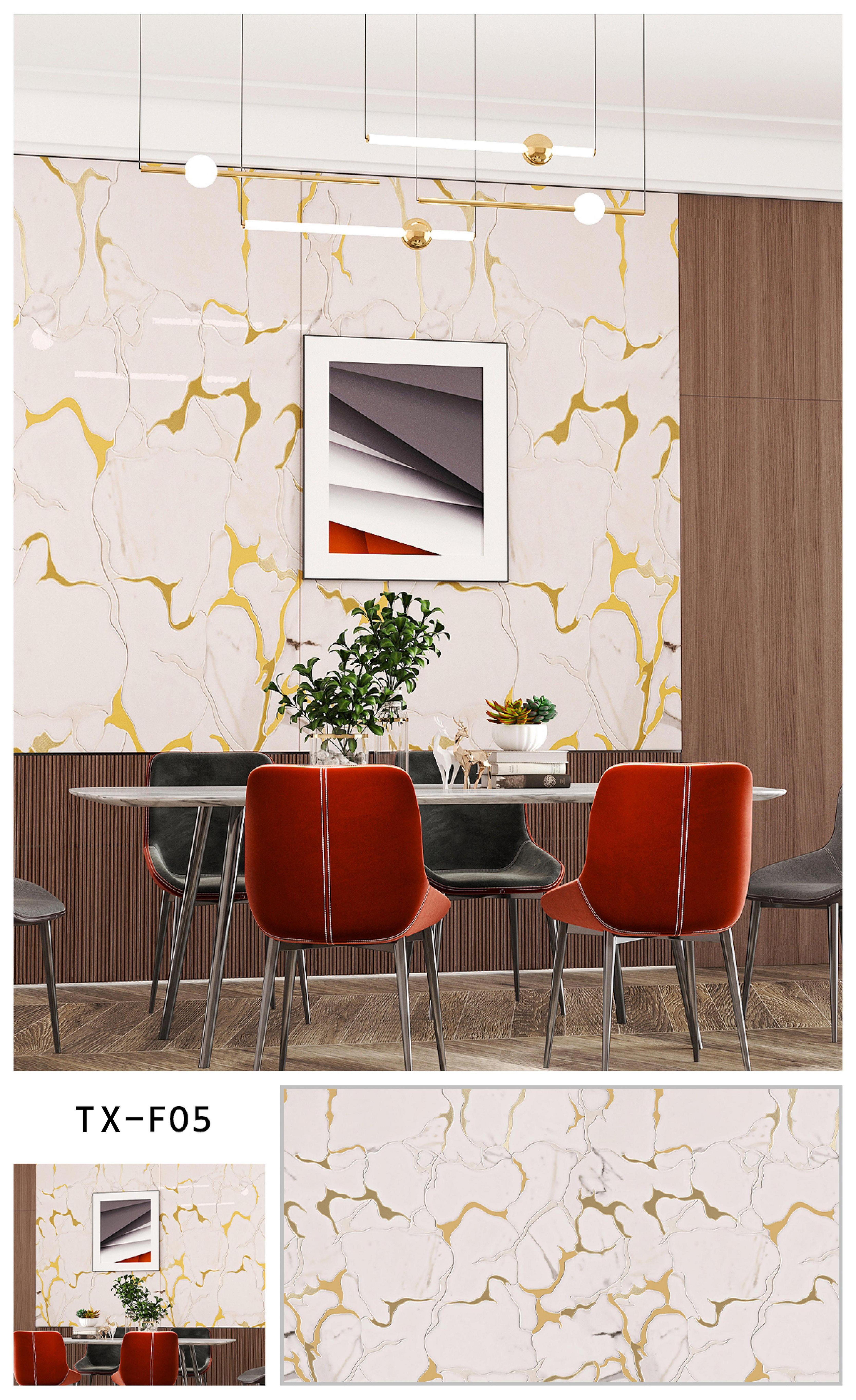 Imitation Black Marble Smart Black Tiles Kitchen Bathroom Shower Wall Tile Stickers 