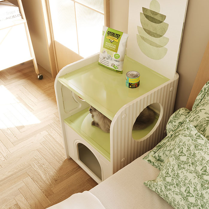 Pet Nest Double Layered Dog Cat Cage 