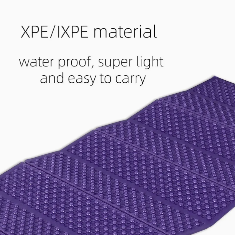 Moisture-Proof Outdoor Camping Mattress Portable IXPE Foam Folding Mat