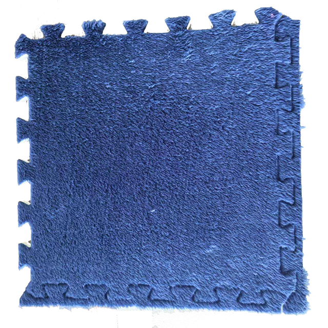 Fluffy EVA Foam Puzzle Mat for Kids