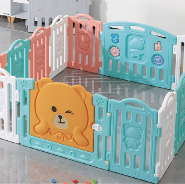 Hot Sale Non-Toxic Toddler Play Fence Crawling Baby Playpen