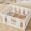 Spliceable Fence Visible Pet Cage Indoor Pet Cat Dog Fence
