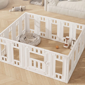 Spliceable Fence Visible Pet Cage Indoor Pet Cat Dog Fence