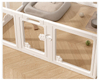  Acrylic Fully Transparent Dog Fence Indoor Pet Fence