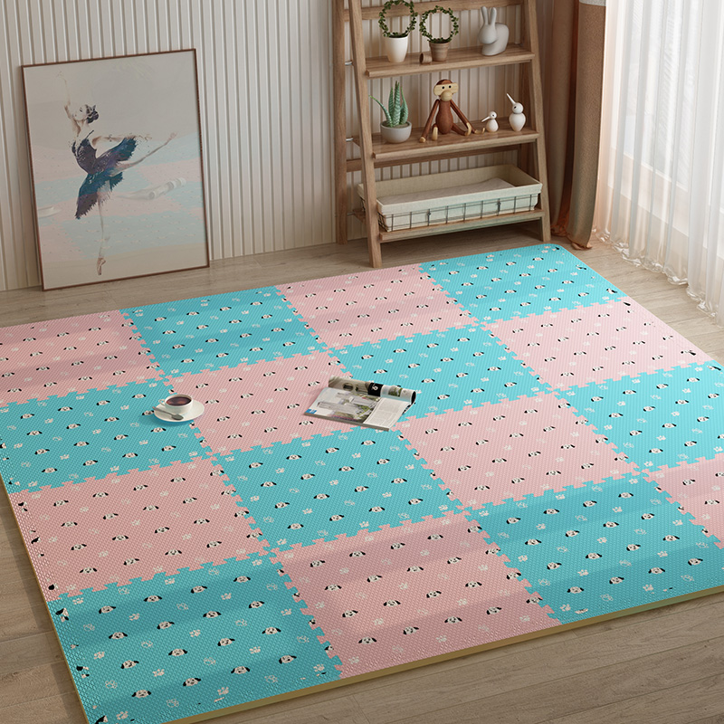 Custom Logo Thickness Kids Puzzle Mat EVA Foam Splice Floor Puzzle Mat 