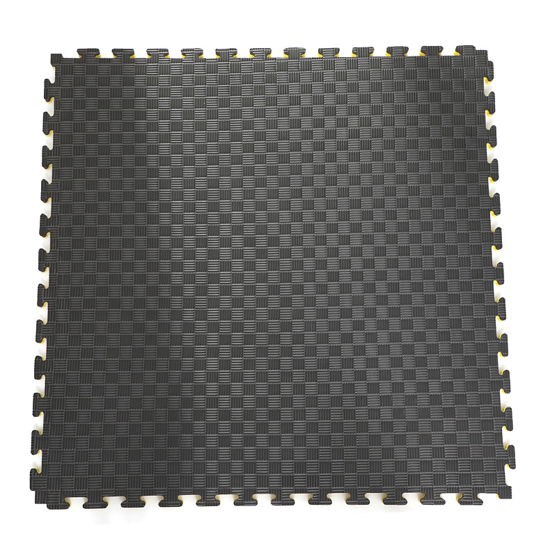 Black Gym Floor Tatami EVA Foam Puzzle Sports Mat 