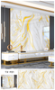 Imitation Black Marble Smart Black Tiles Kitchen Bathroom Shower Wall Tile Stickers 