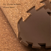 Home Decoration Soft Footcloth Cork Foam Puzzle Mat 