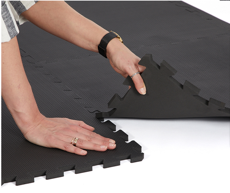 Gym Equipment Interlocking Soft EVA Foam Puzzle Exercise Mat 