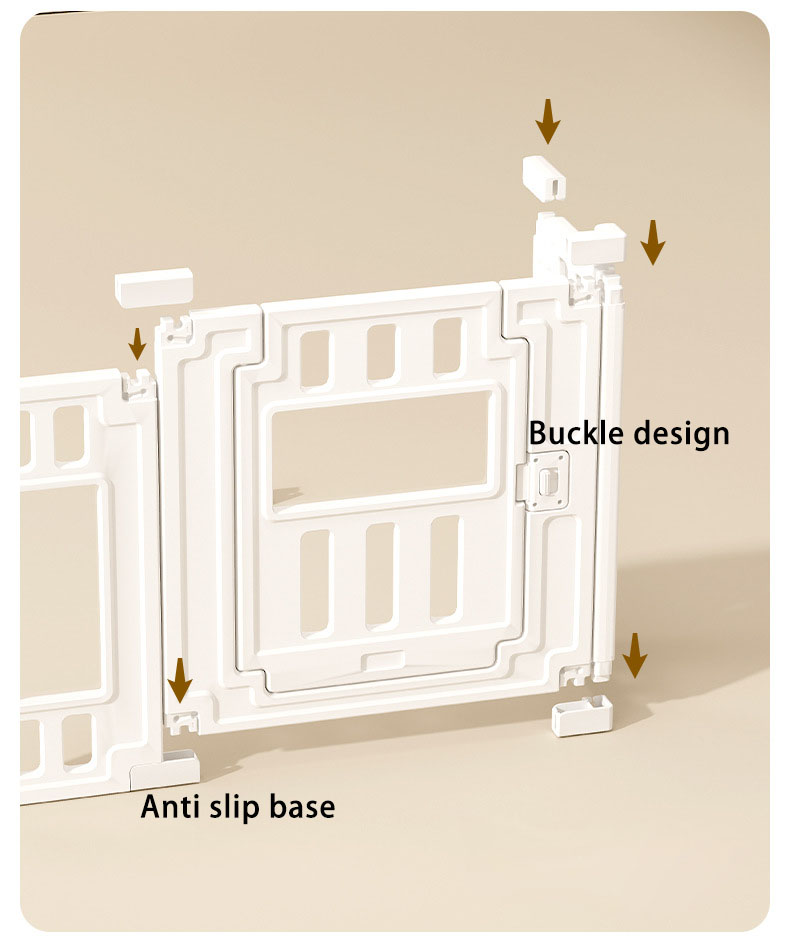 Spliceable Fence Visible Pet Cage Indoor Pet Cat Dog Fence