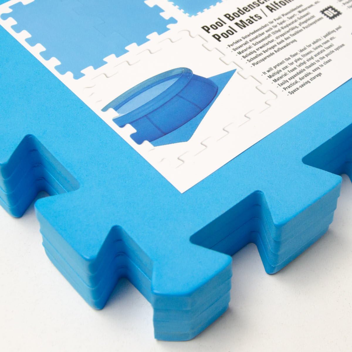 Covering Protect Bottom of Swimming Pool Poolside Shower Non-slip EVA Puzzle Mat 