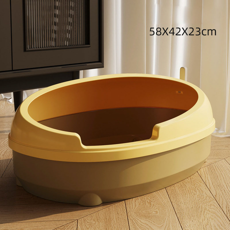 Pet Cleaning Product Cat Litter Toilet Box With Scoop