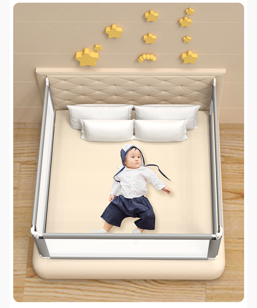Manufacturer Customized Baby Anti Fall Fence Children's Bed Guardrail