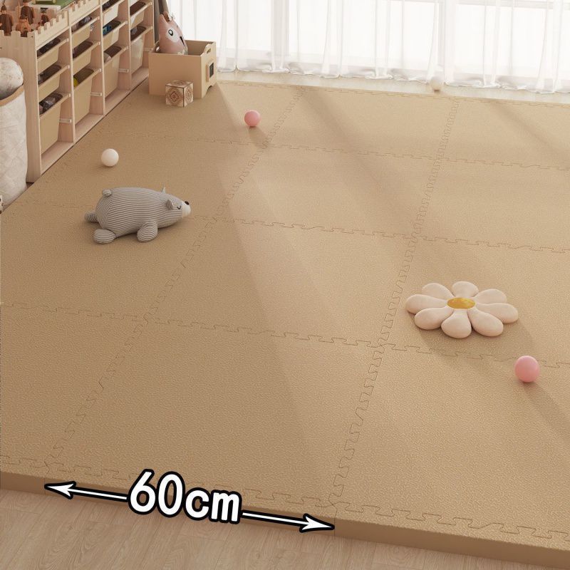 60cm beige foam play mat