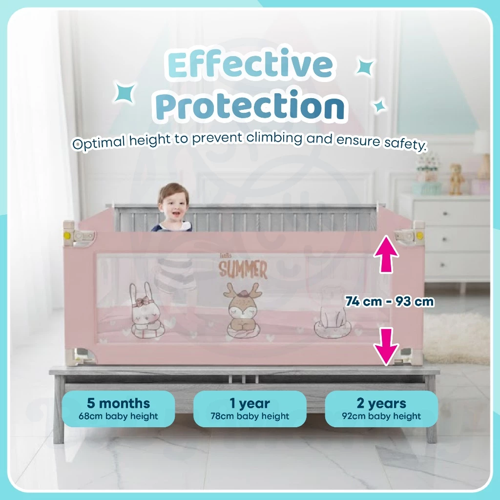 Manufacturer wholesale bed fence, baby anti fall protective fence, baby bed edge guard, vertical lifting bed guardrail