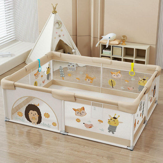 Hight Quality Indoor Outdoor Use Stable Baby Playpen Oxford Fabric Fence
