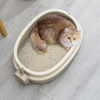Manufacturer Direct Sales Semi Enclosed Cat Toilet Cat Litter Box