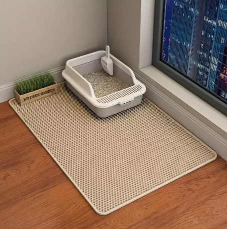 cat litter mat