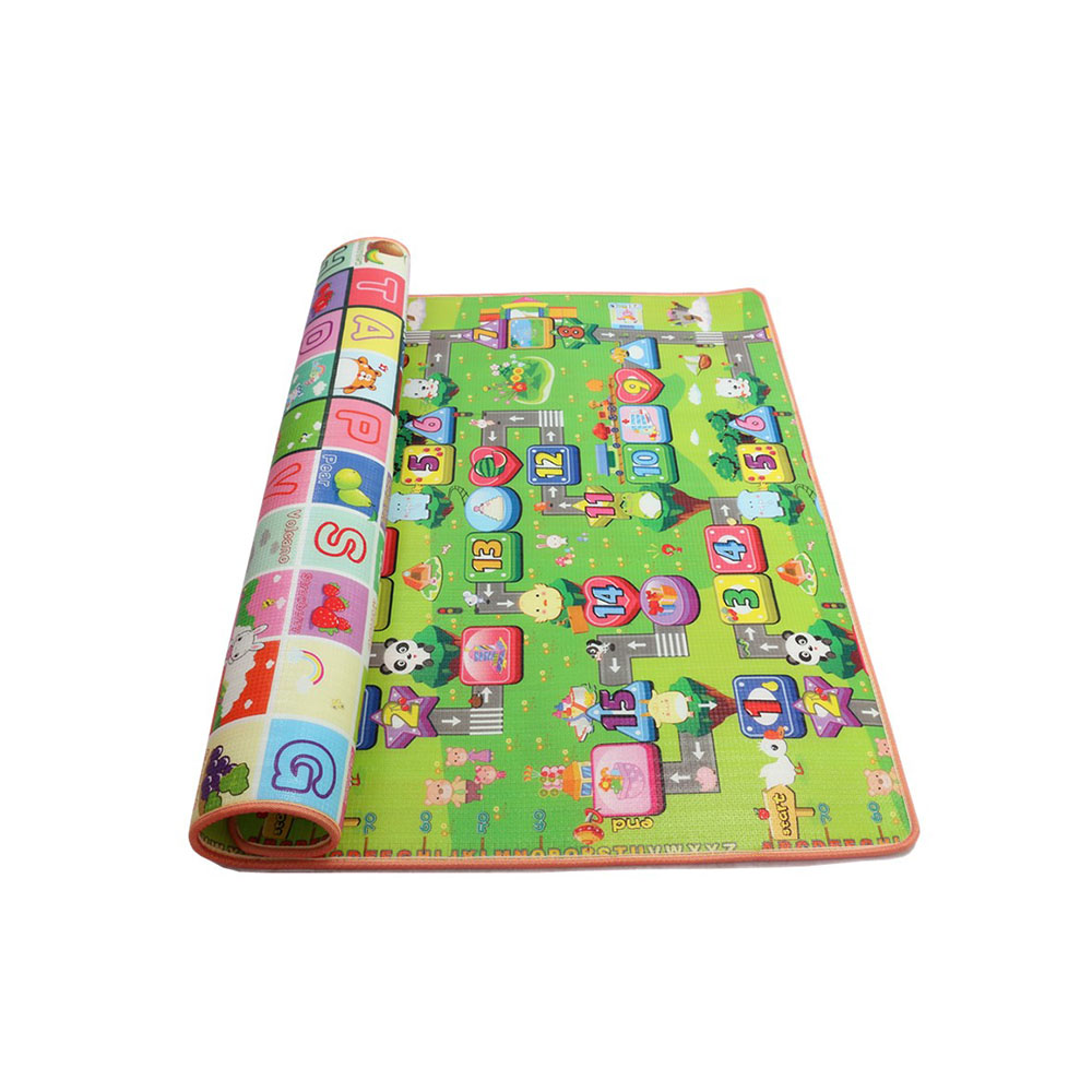 Foldable Baby Play Mat Coil Mat Waterproof Double-Sided Pattern Foldable Crawling Baby Play Mat