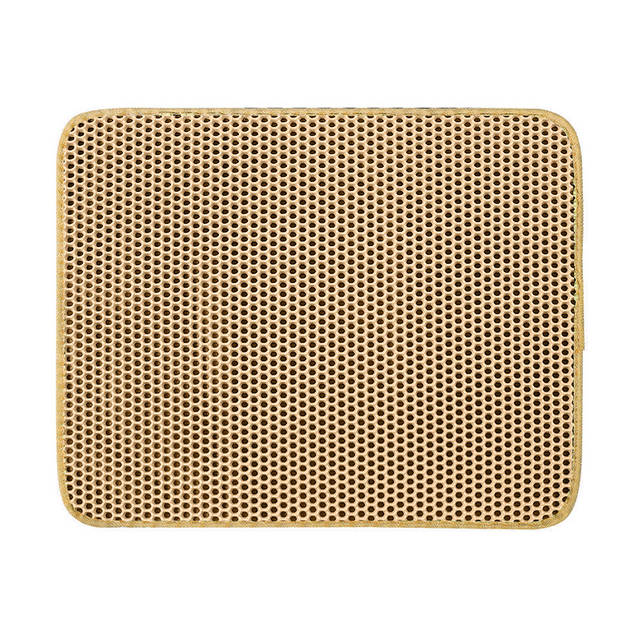 Easy To Stock Competitive Price Eva Eco Friendly Double Layer Waterproof Pet Cat Litter Mat