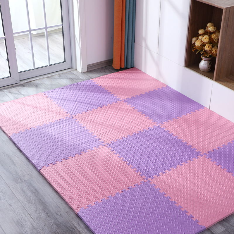 EVA Foam Kids Play Mats with Soft Interlocking Floor Tiles 