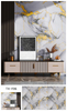 Imitation Black Marble Smart Black Tiles Kitchen Bathroom Shower Wall Tile Stickers 