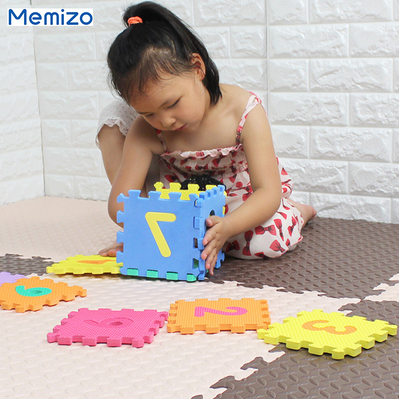 EVA Foam Puzzle Play Mat Floor Interlocking Playmat Alphabet Numbers for Crawling Baby Infant
