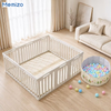 Memizo Luxury Kids Playpen, Indoor & Outdoor Plastic Safety Play Fence for Toddlers
