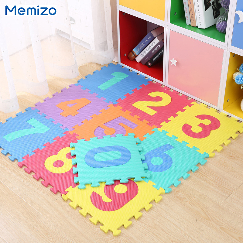 EVA Foam Puzzle Play Mat Floor Interlocking Playmat Alphabet Numbers for Crawling Baby Infant