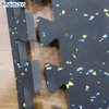 Rubber EVA Foam Interlocking Black Gym Puzzle Mats