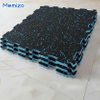 Rubber EVA Foam Interlocking Black Gym Puzzle Mats