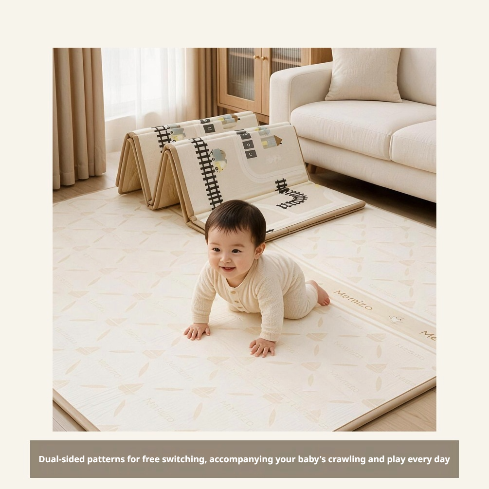 Portable Folding XPE PE Foam Play Mat, Double Sided Custom Printing, Baby Indoor Play & Outdoor Camping OEM ODM